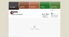 Desktop Screenshot of anadaraujo.com.br